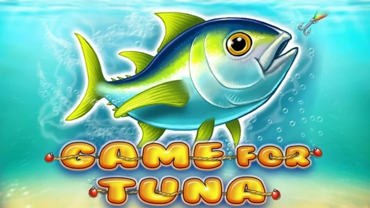 Tampilan antarmuka mobile slot Game For Tuna dengan latar belakang bawah laut yang memukau.